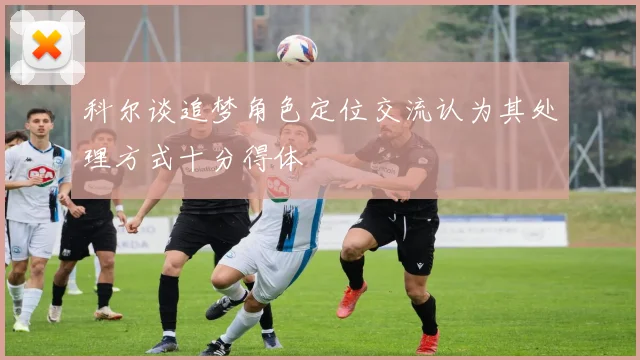 科尔谈追梦角色定位交流认为其处理方式十分得体